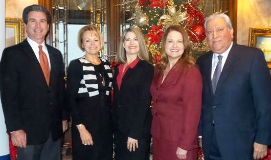 Keith Pearson, Maribess Miller, Renee Arrington, Meredith Walker, Robert Estrada